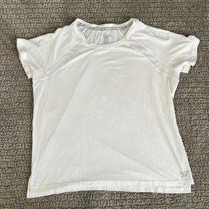 White Reebok Workout Shirt - Size M